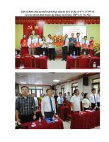 LỄ CÔNG BỐ  QUYẾT ĐỊNH THÀNH LẬP ĐẢNG BỘ TRƯỜNG THPT LÝ TỬ TẤN